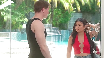 Hey, hot little Asian stepsister! Let',s get down and dirty with some crazy, xxx porn!