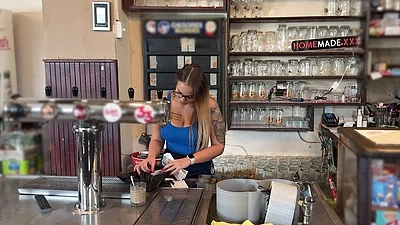 Homemade Bar Video with Bombshell Barmaid Jennifer Mendez