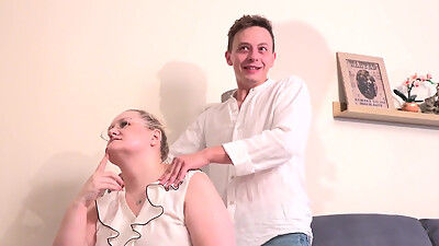 AuntJudysXXX - Busty BBW Boss Lady Becky Fucks Her Lazy Employee at the Office