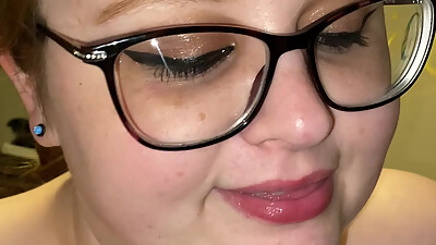 Plus-Sized White Woman Sucks Mexican Man',s Thick Cock