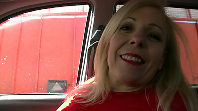 Cute Blonde Mature Fucked in My Car 4935 2